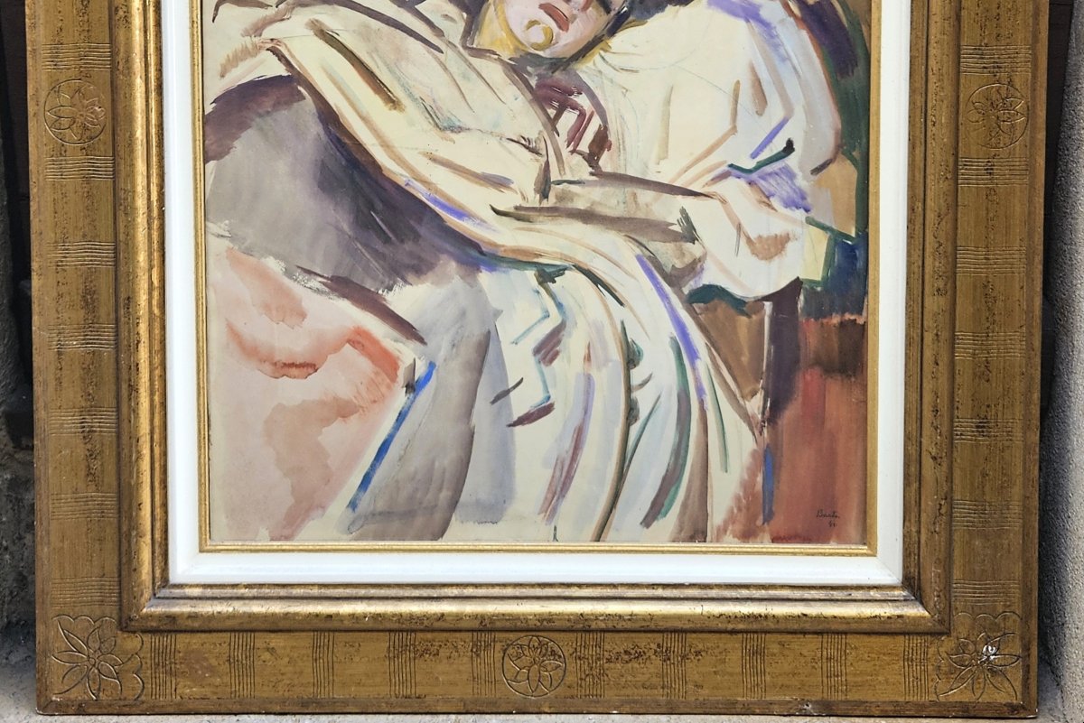 "rest" By Laszlo Barta, 1902–1961-photo-5