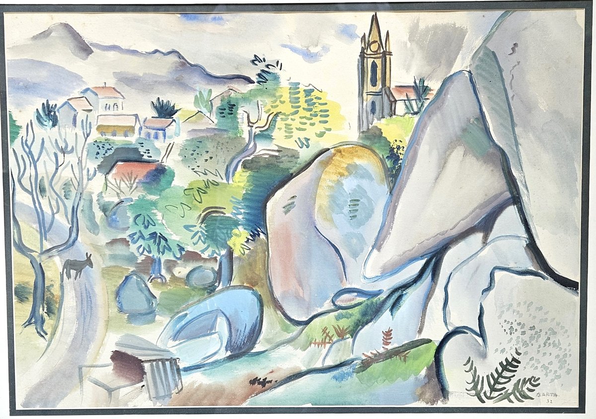 Zonza In Corsica By Laszlo Barta