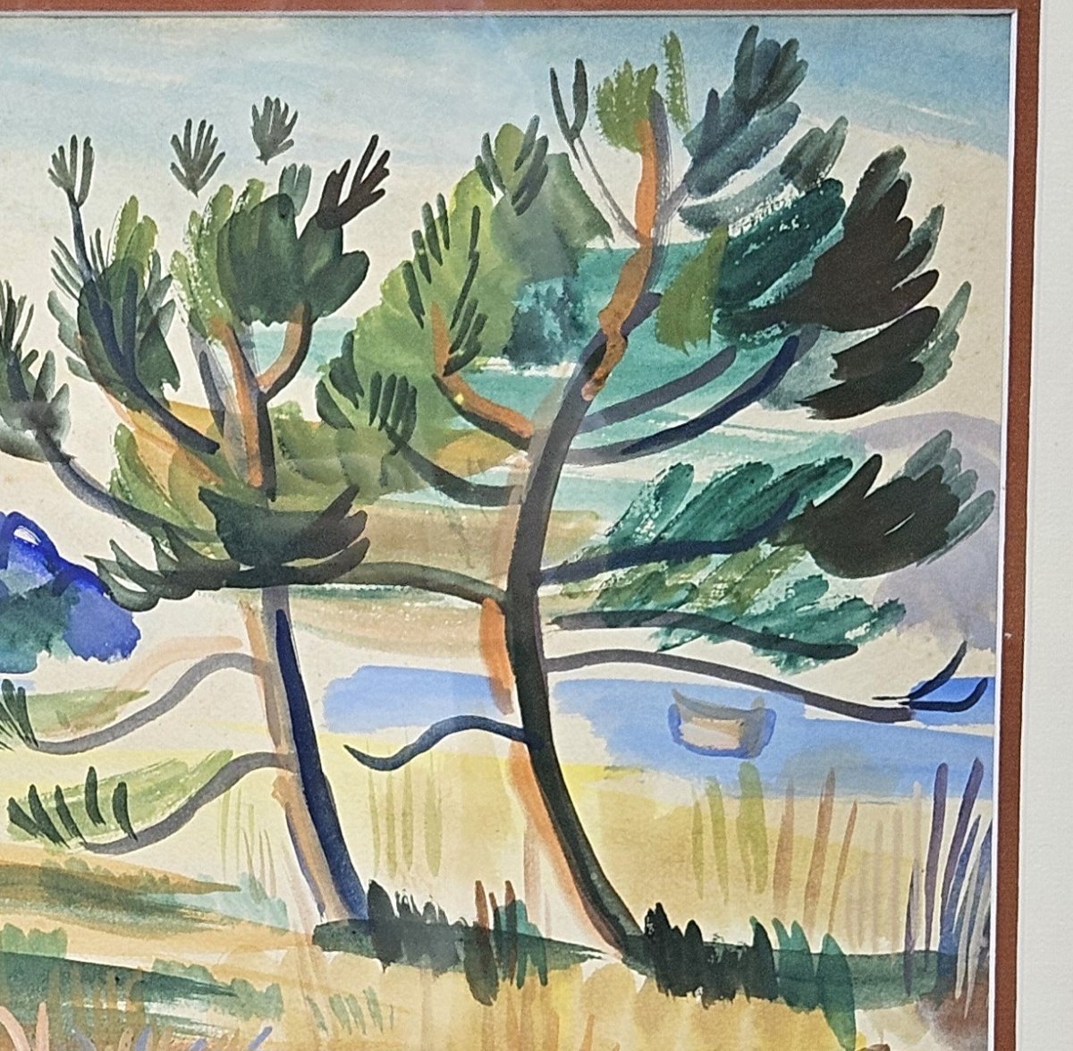paysage Corse par Laszlo BARTA 1902-1961-photo-2