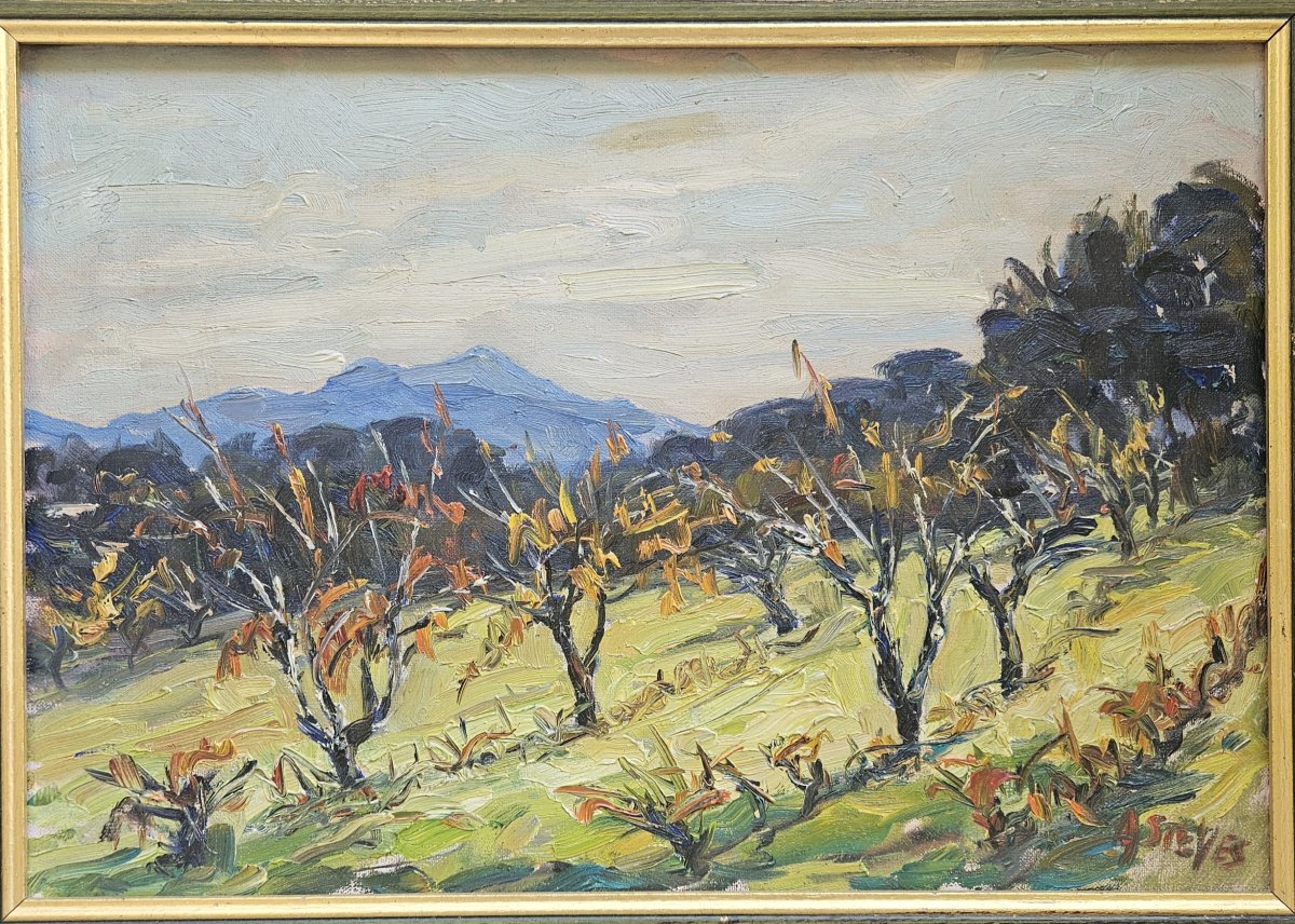 Paysage d'Automne par Auguste Sieyes-photo-2