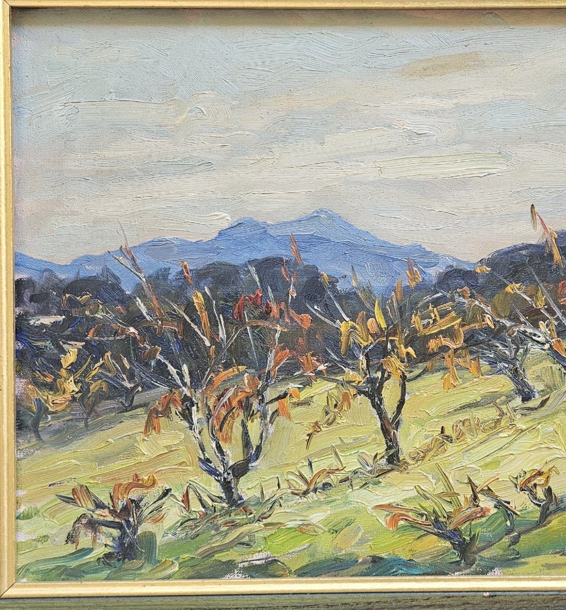 Paysage d'Automne par Auguste Sieyes-photo-2