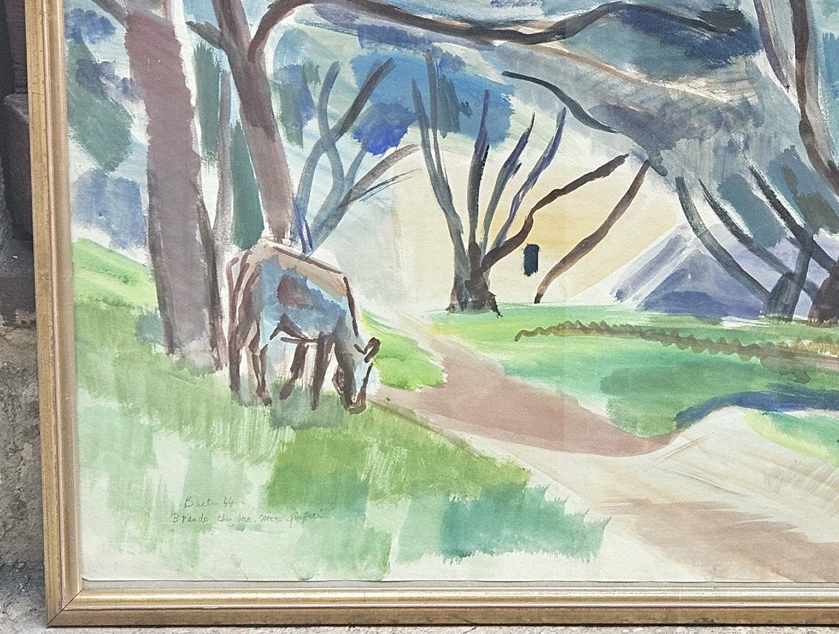 Wooded Landscape By Laszlo Barta-photo-3