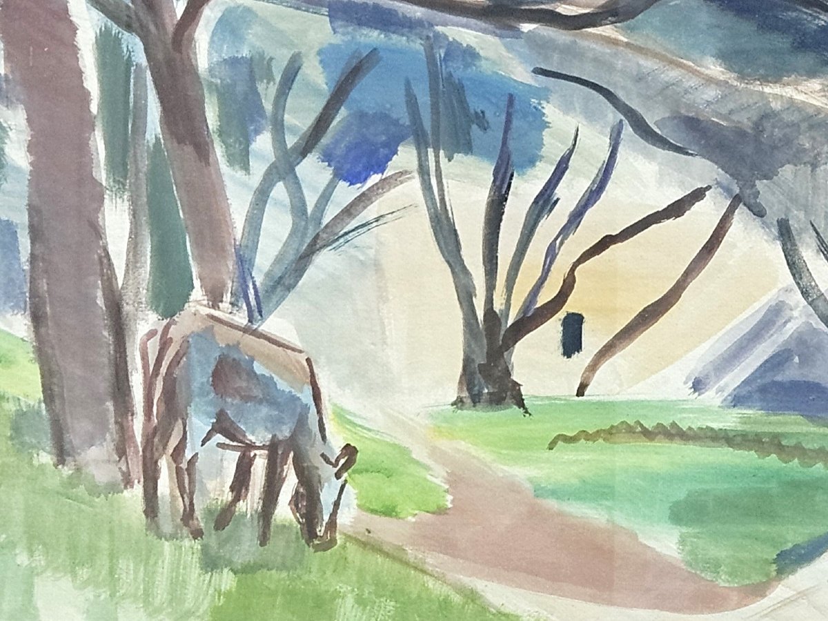 Wooded Landscape By Laszlo Barta-photo-2