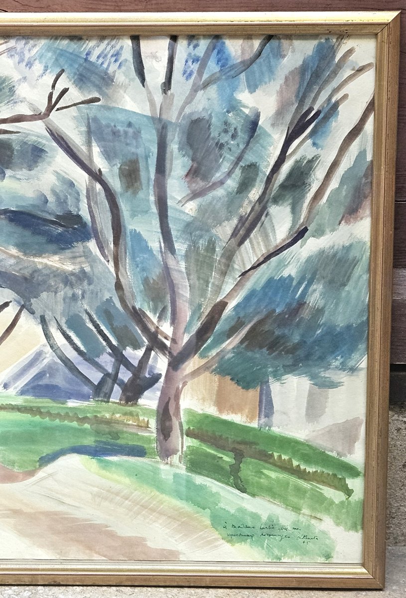 Wooded Landscape By Laszlo Barta-photo-6