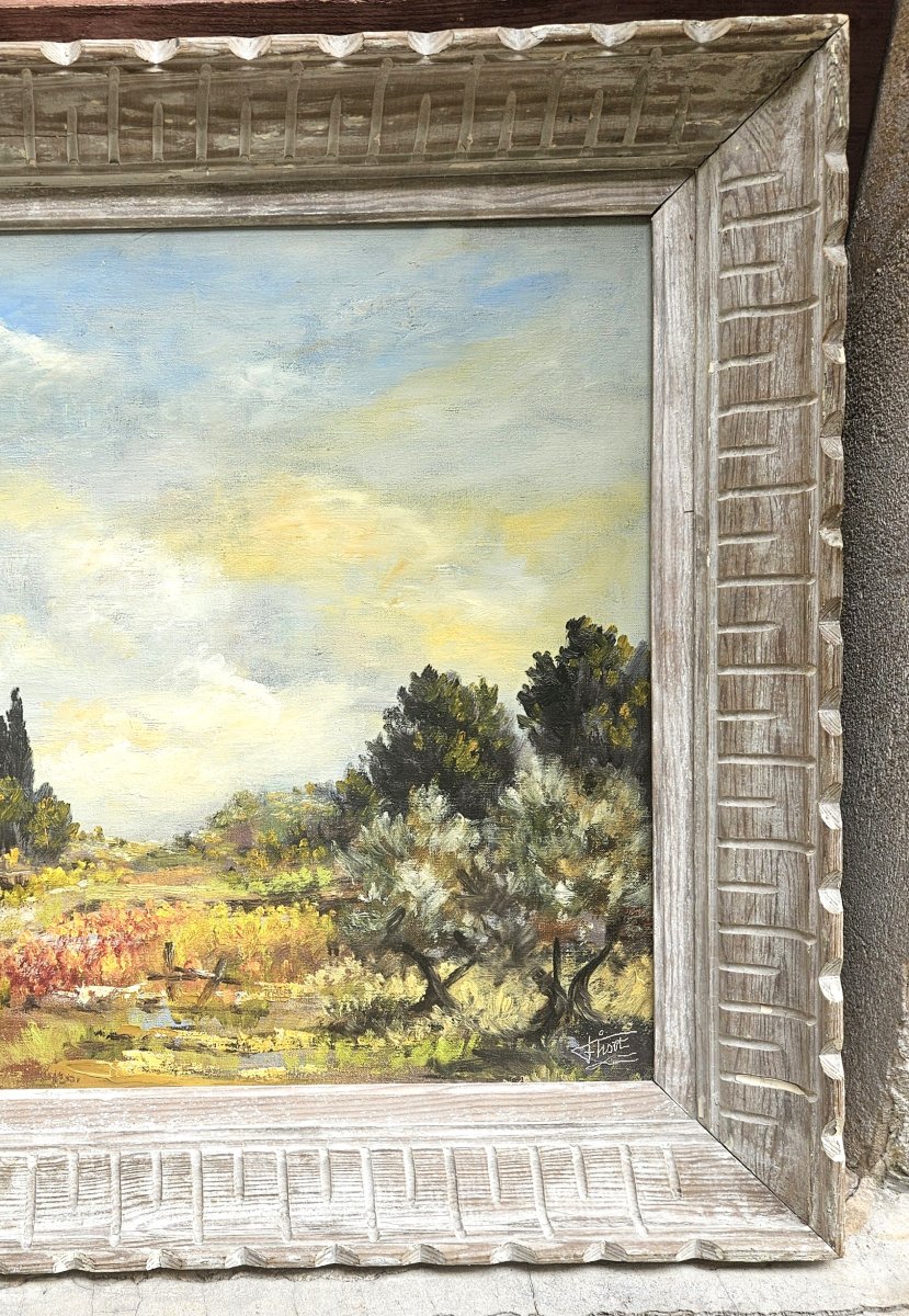 Southern Landscape By Félix Tisot -photo-1