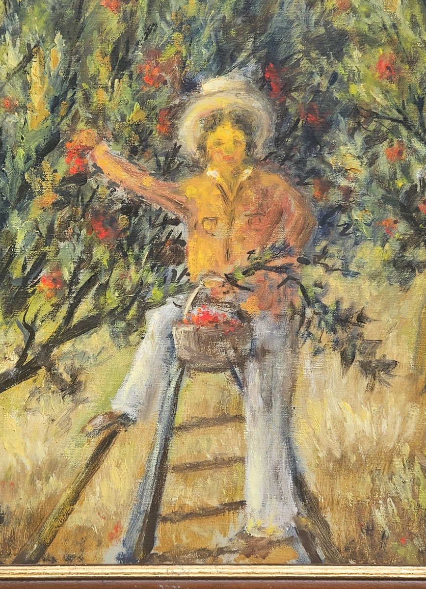 "the Harvest" By Félix Tisot-photo-3