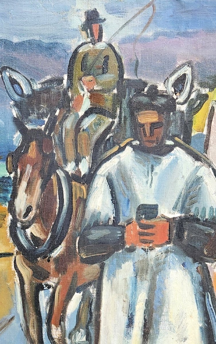 le bout de la route par Laszlo Barta 1902-1961-photo-2