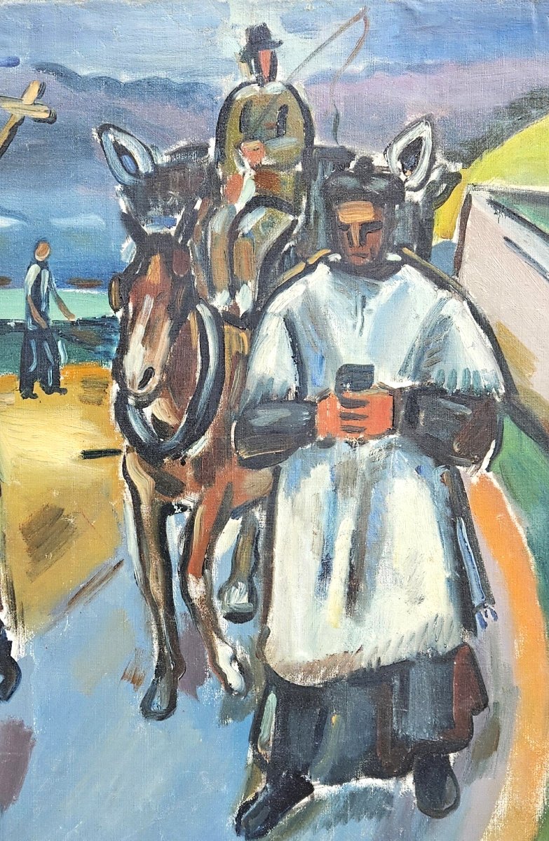 le bout de la route par Laszlo Barta 1902-1961-photo-4