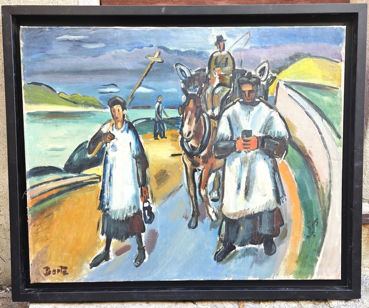 le bout de la route par Laszlo Barta 1902-1961