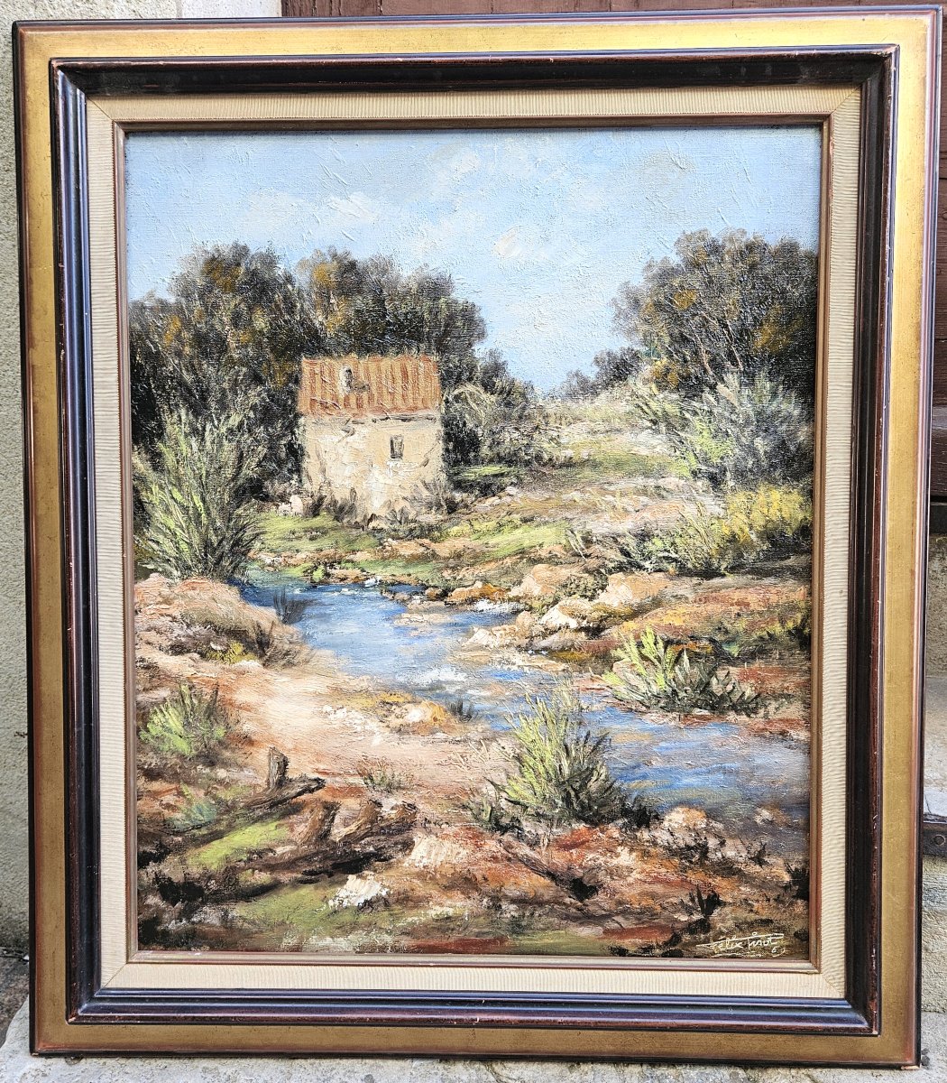 "the Stream" By Félix Tisot, 1909–1979