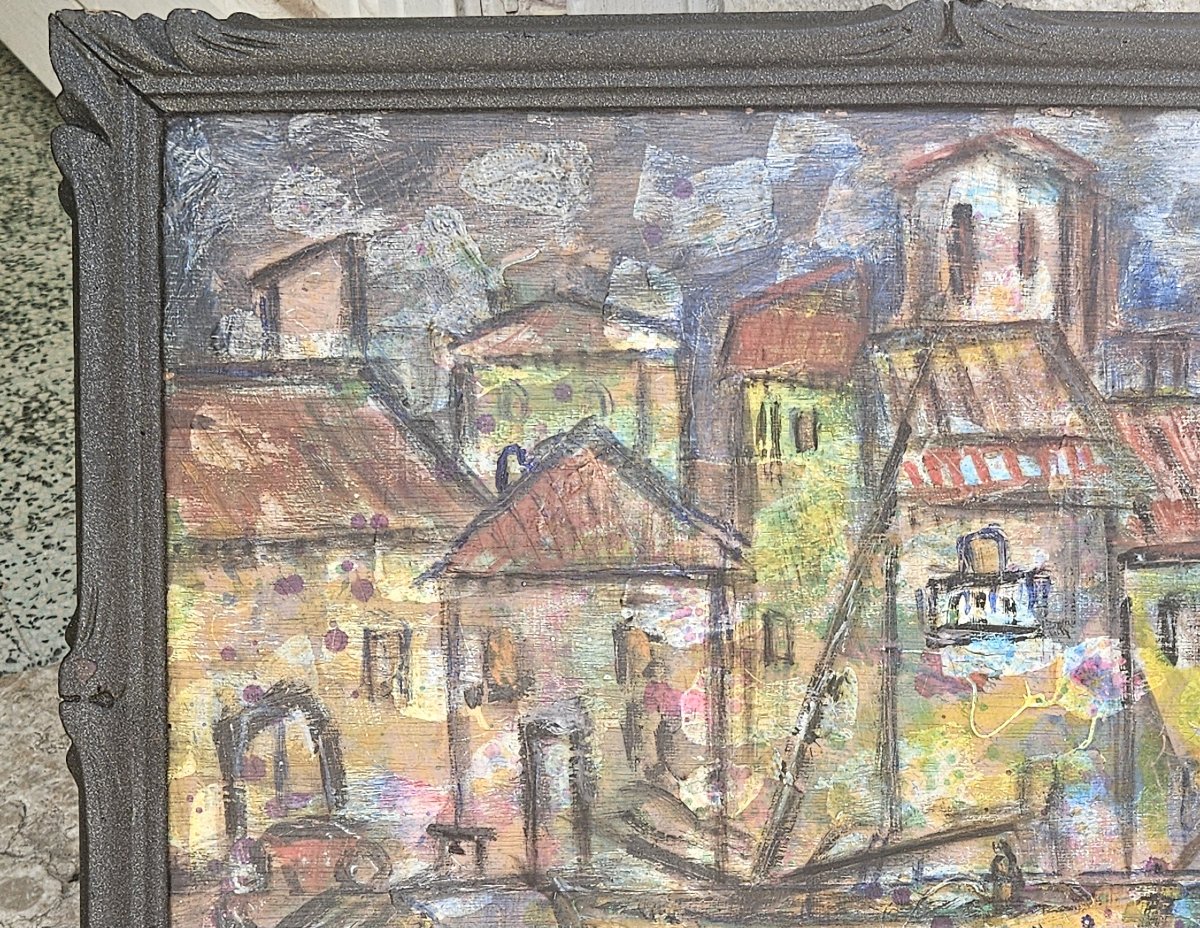 Le petit port par Edmond DUPLAN-photo-2