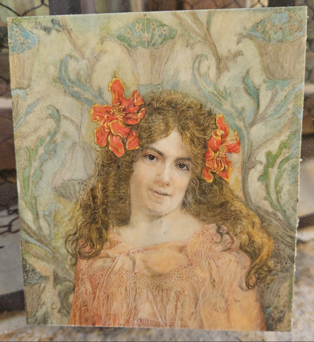 Portrait par Antoine CALBET 1860-1944