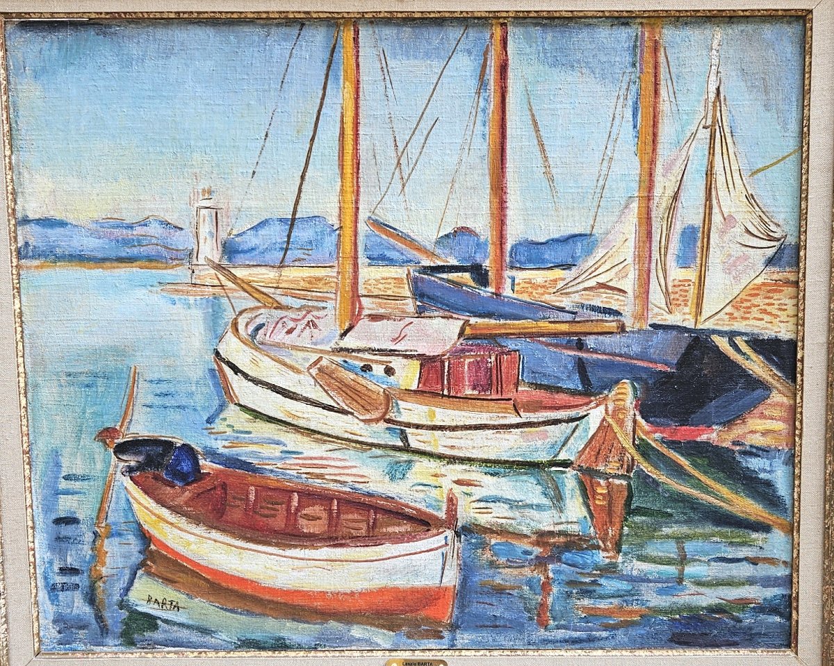 Saint Tropez par Laszlo BARTA 1902-1961-photo-2
