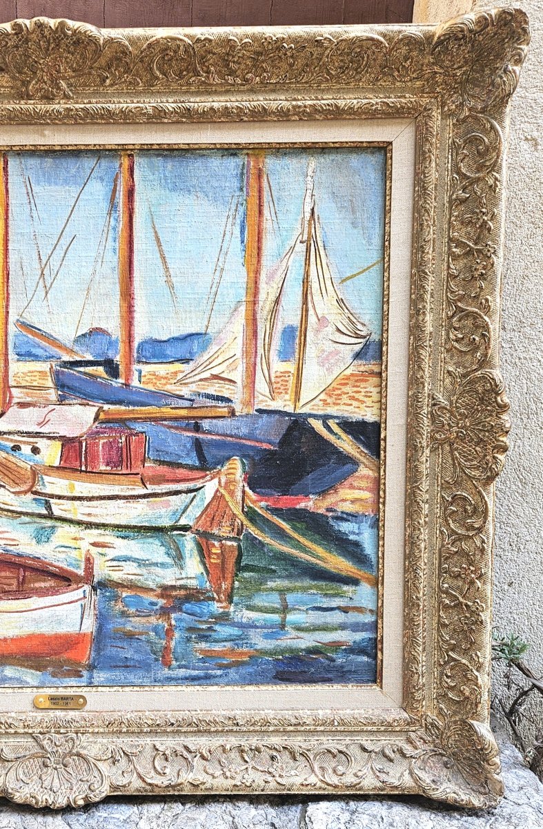 Saint Tropez par Laszlo BARTA 1902-1961-photo-2