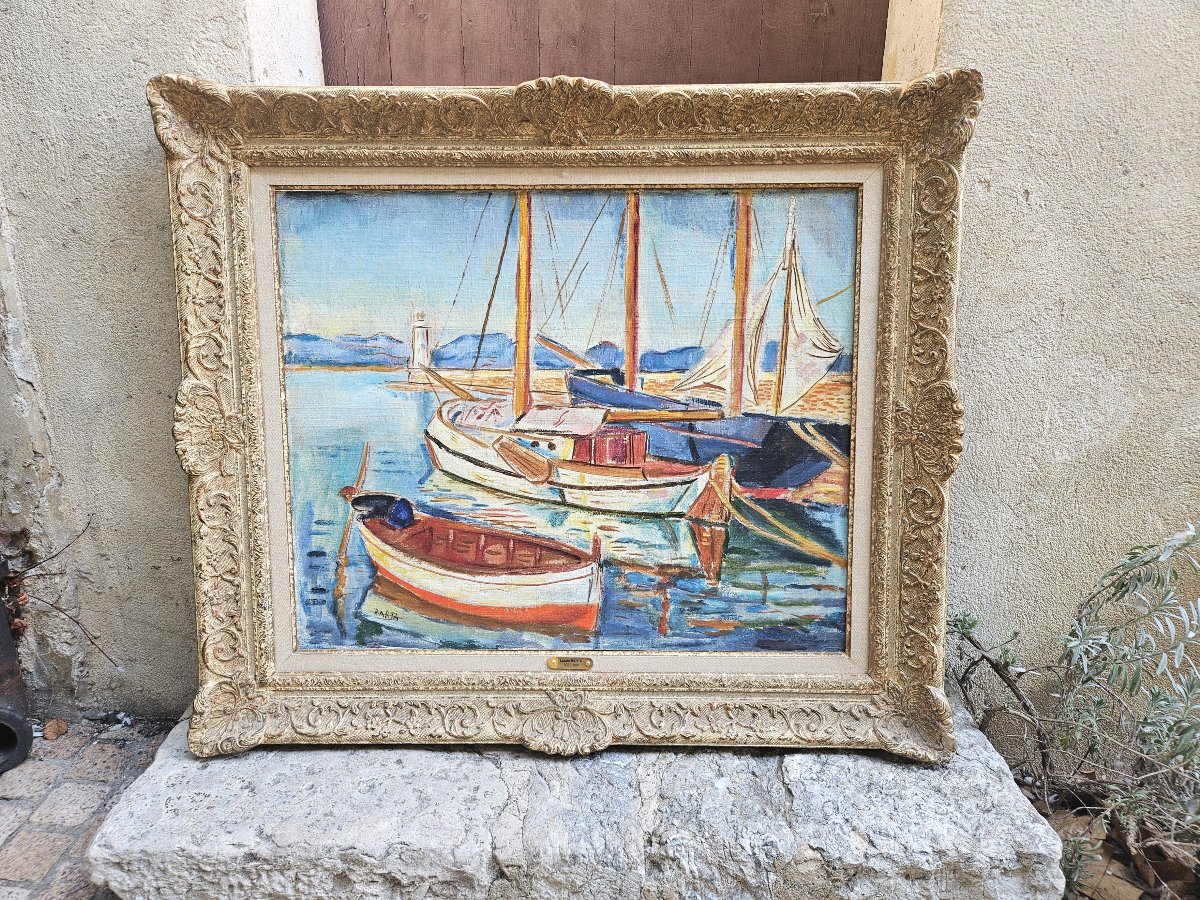Saint Tropez par Laszlo BARTA 1902-1961-photo-3