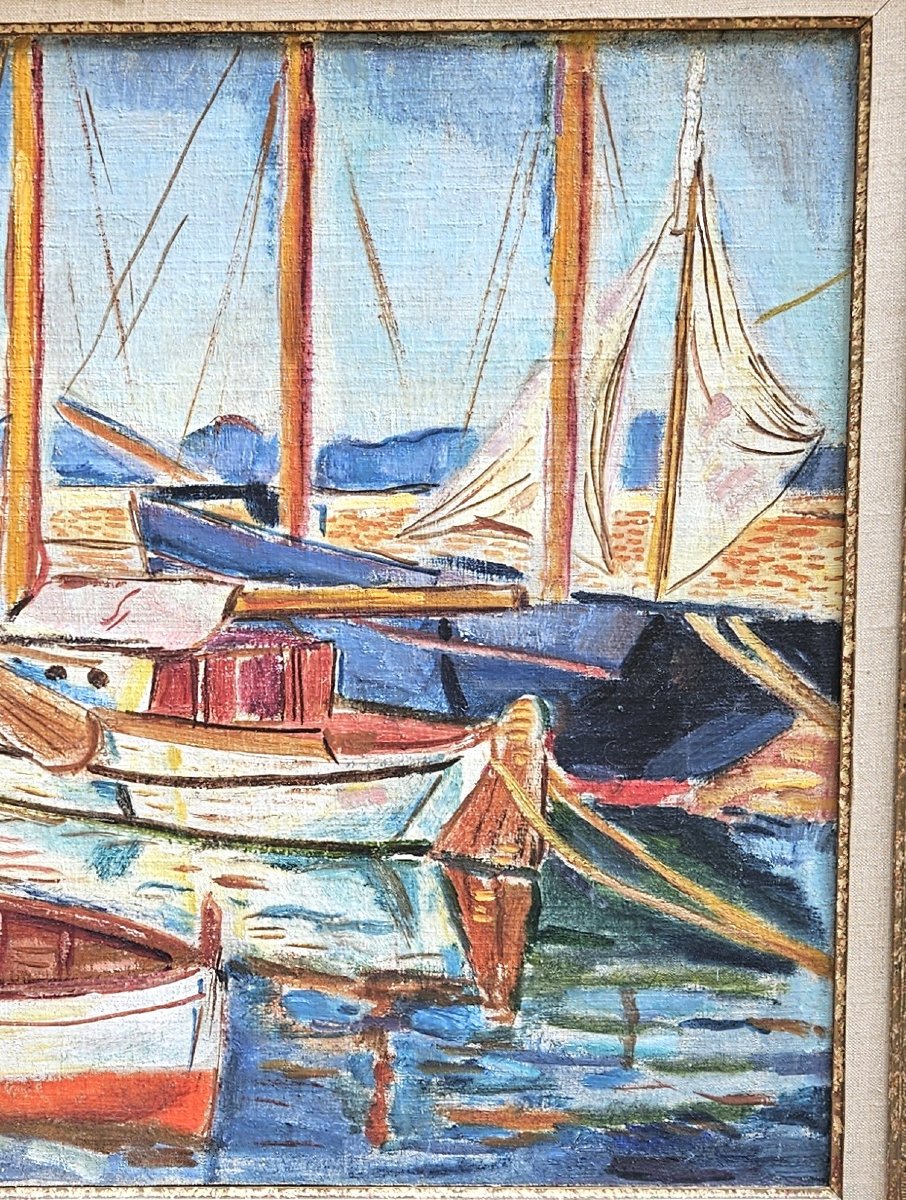 Saint Tropez par Laszlo BARTA 1902-1961-photo-5