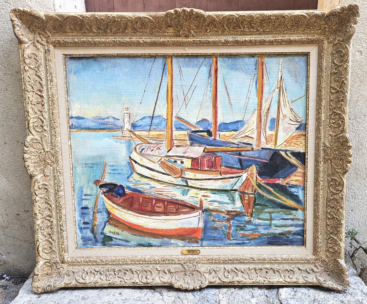 Saint Tropez par Laszlo BARTA 1902-1961