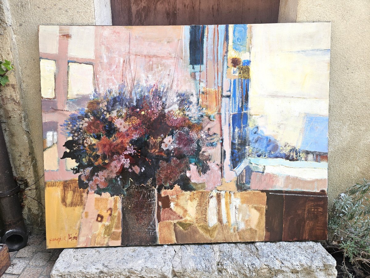 Bouquet à la fenêtre par Françoise PIRRO-photo-2