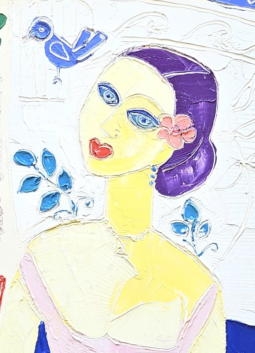 Portrait de jeune femme par Jacques Pellegrin-photo-6