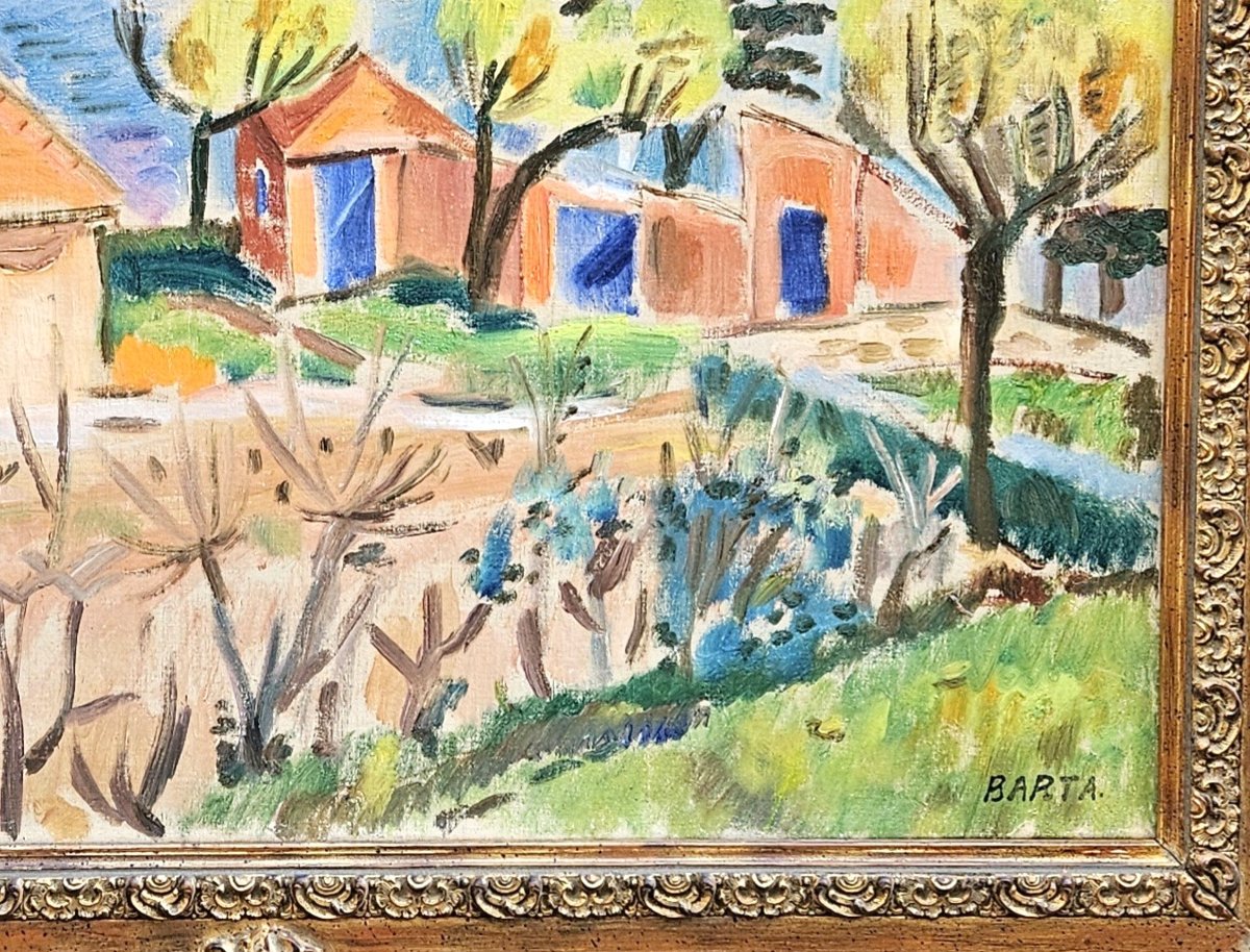 Le Golfe de Saint Tropez par Laszlo BARTA 1902-1961-photo-4