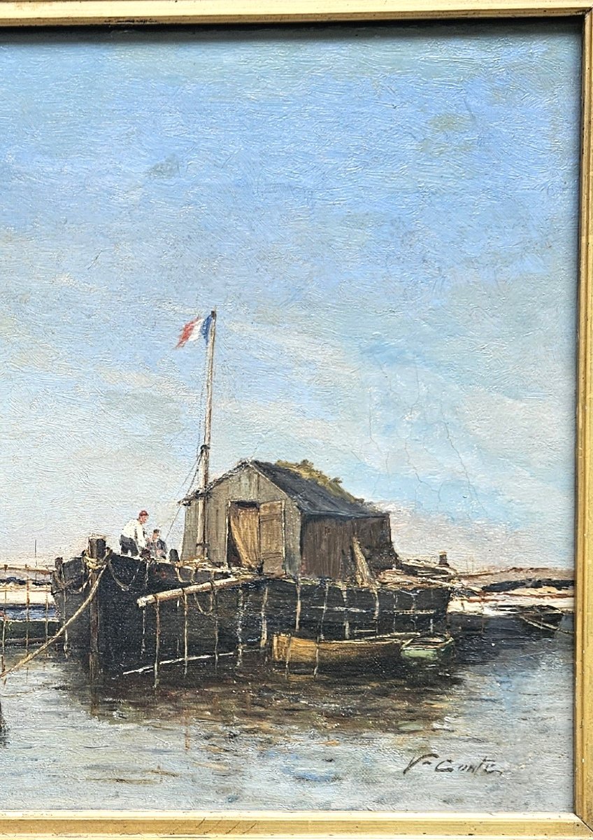Seascape By Victor Coste, 1844–1923-photo-3