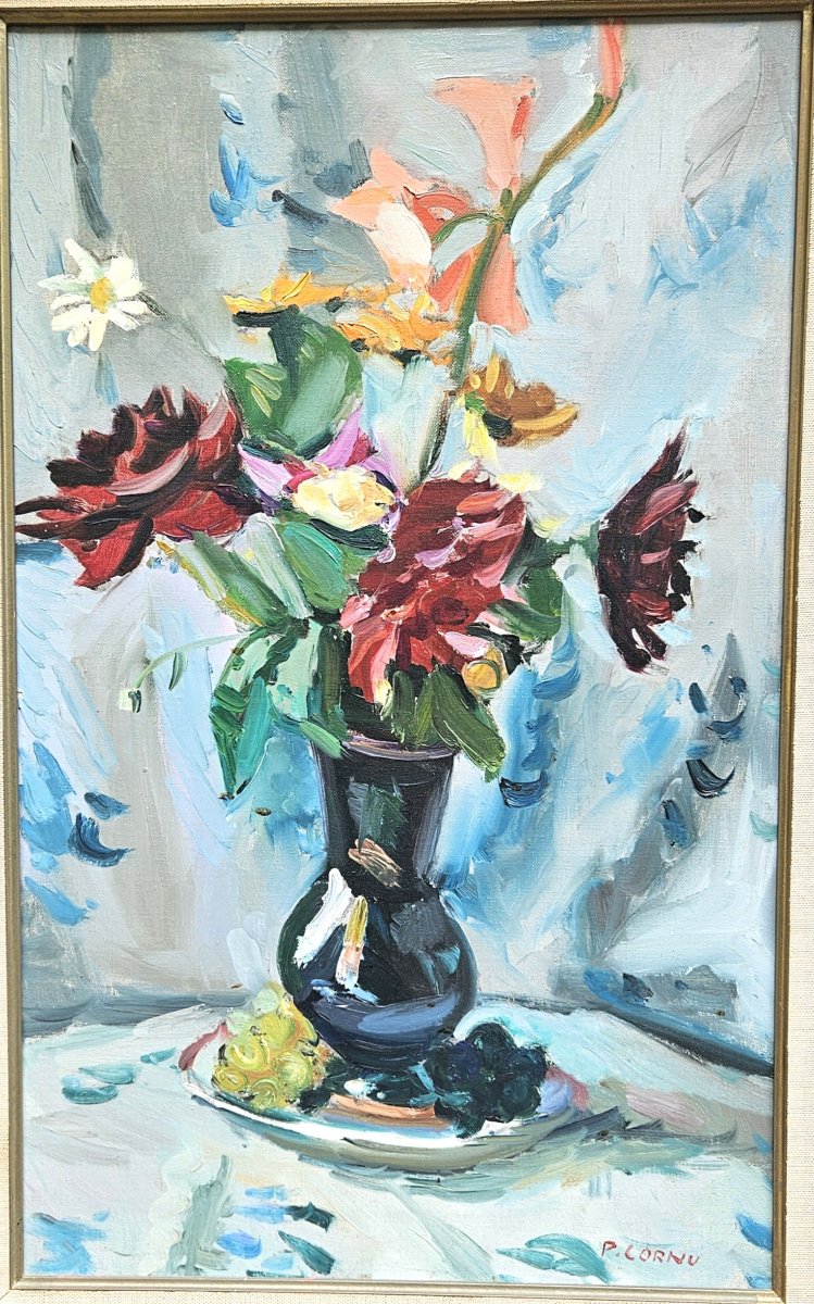 Fleurs par Pierre CORNU 1895-1996-photo-2