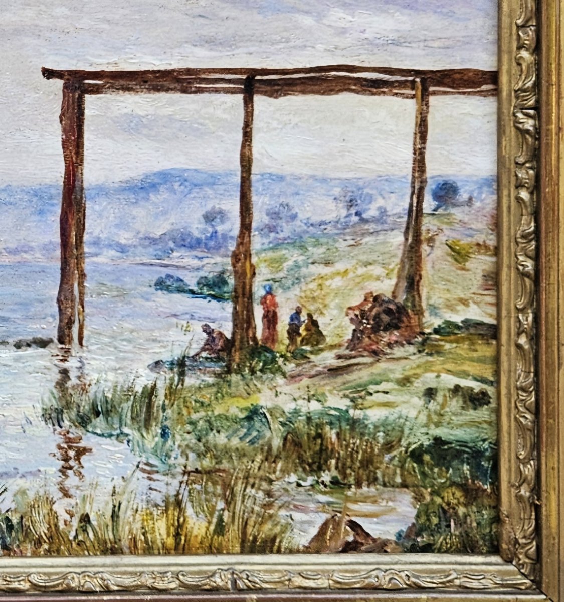 Les lavandières 1865 par Paul GUIGOU 1834-1871-photo-2