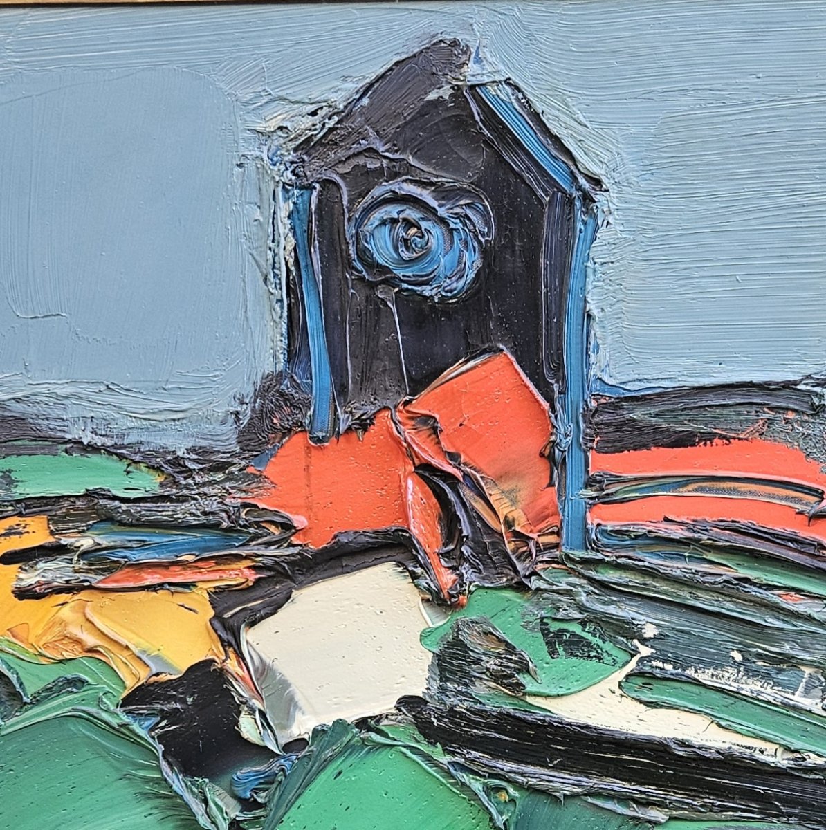 La maison sur la colline par Michel POURTEYRON-photo-2