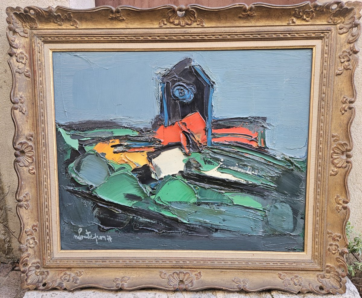 La maison sur la colline par Michel POURTEYRON