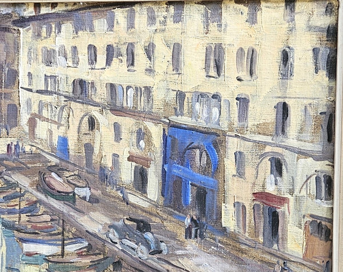 The Marseille Customs Canal By Jean Lair-photo-3