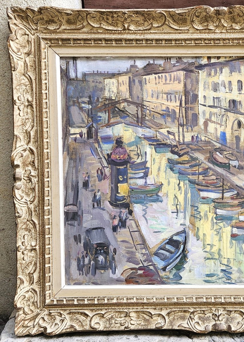 The Marseille Customs Canal By Jean Lair-photo-5