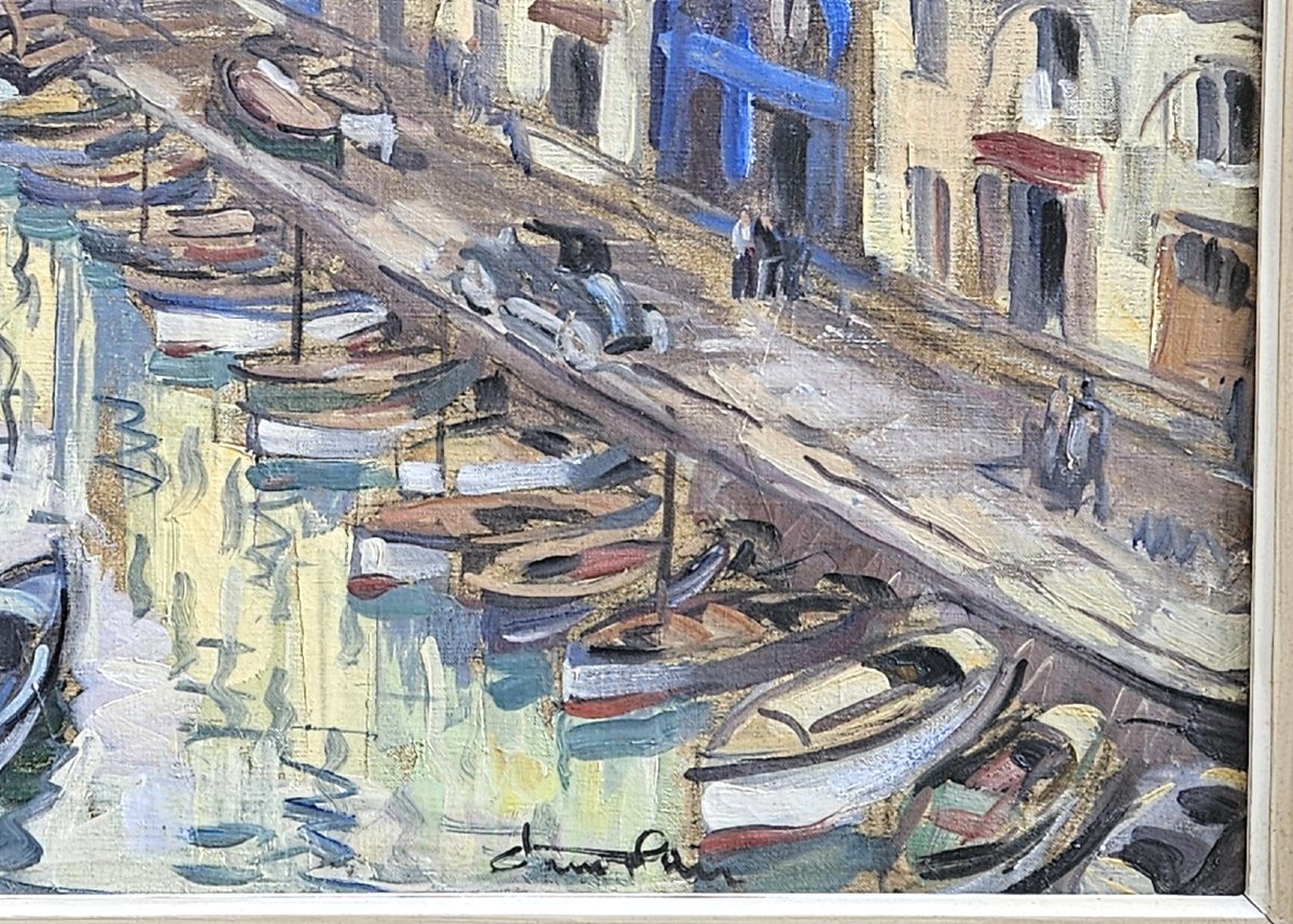 The Marseille Customs Canal By Jean Lair-photo-7