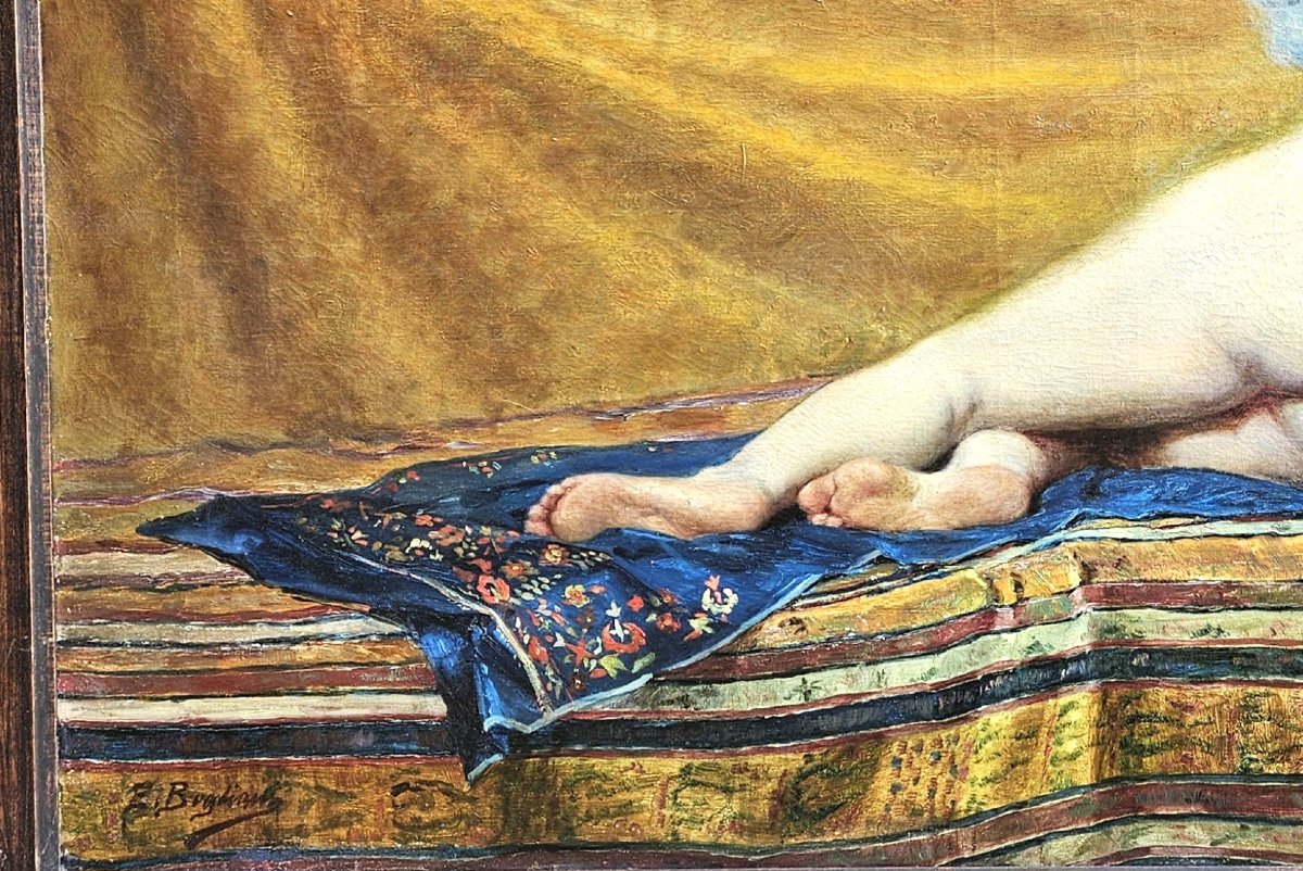 L' Odalisque par Enrico BOGLIANI 1848-1921-photo-5