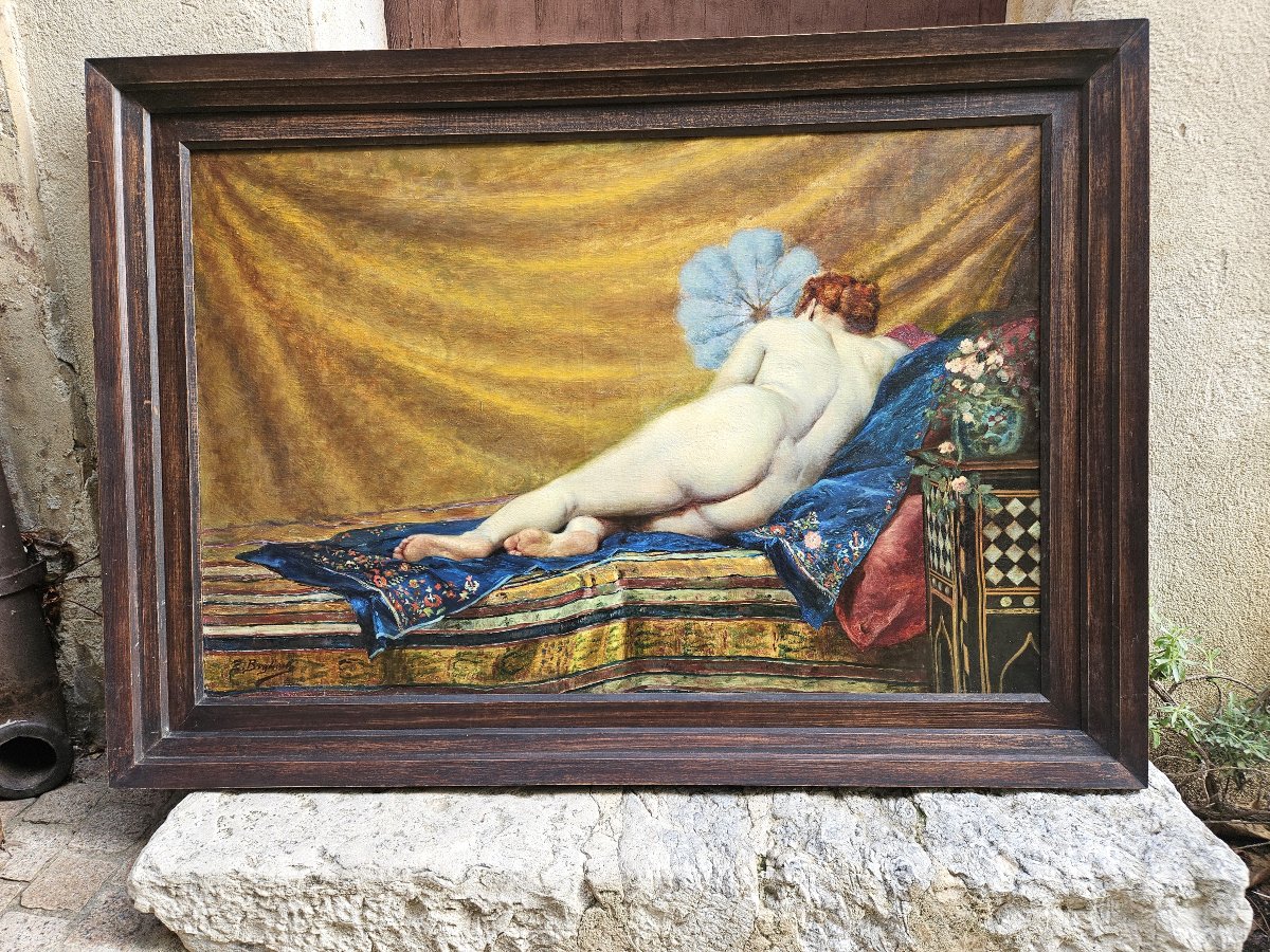 L' Odalisque par Enrico BOGLIANI 1848-1921-photo-6