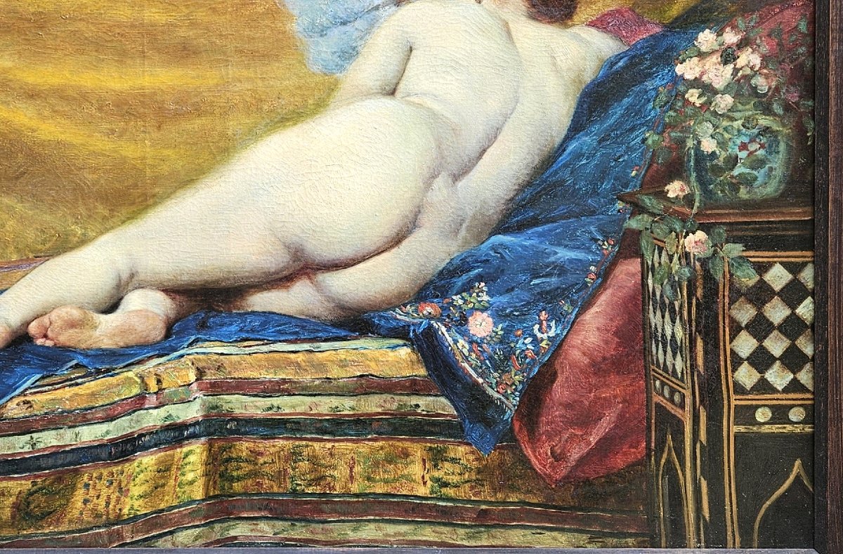 L' Odalisque par Enrico BOGLIANI 1848-1921-photo-8