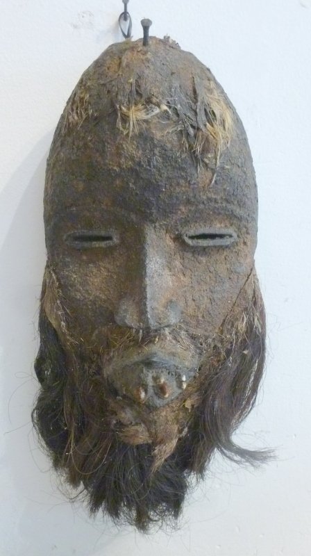Dan Dance Mask With Sacrificial Patina-photo-2