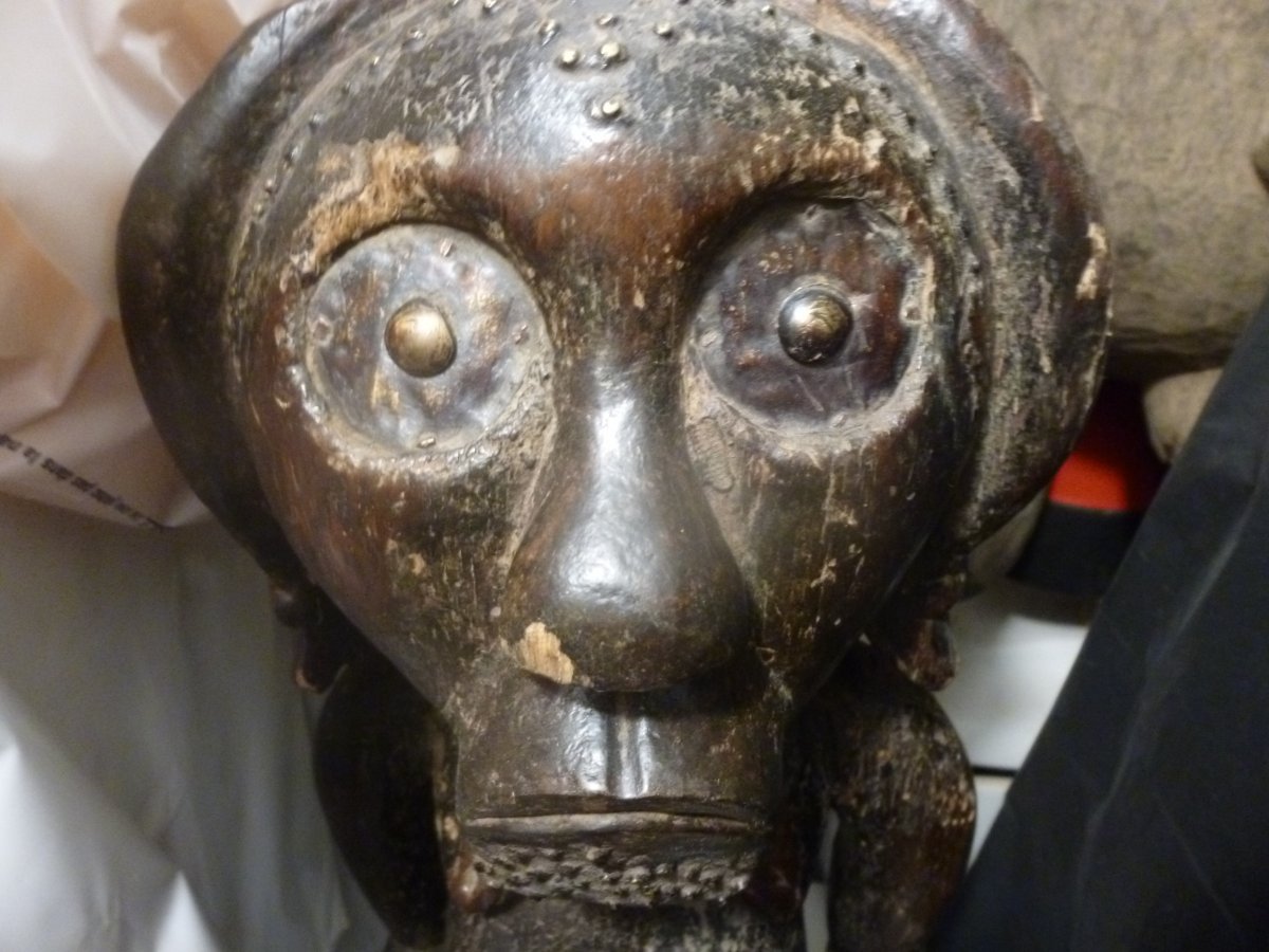 Exceptional Fang-gabon Reliquary Statue-photo-6