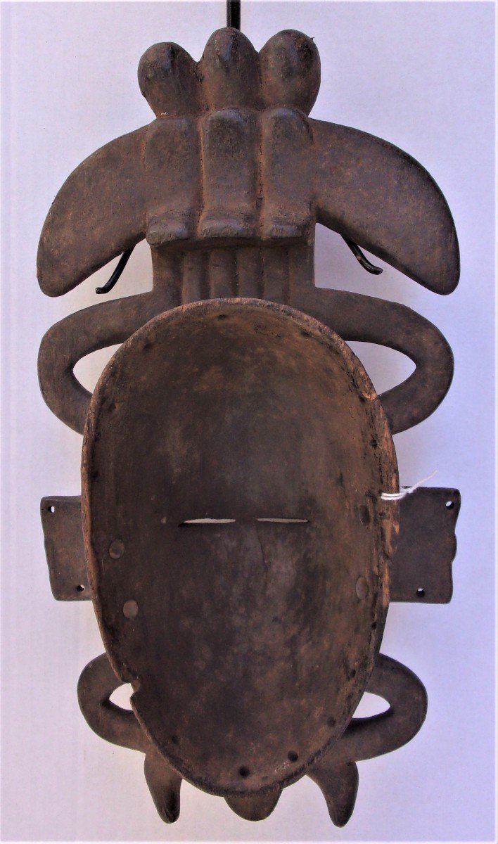  Masque  De Danse Kpelié - Senoufo, Mali à Patine d'Usage-photo-2