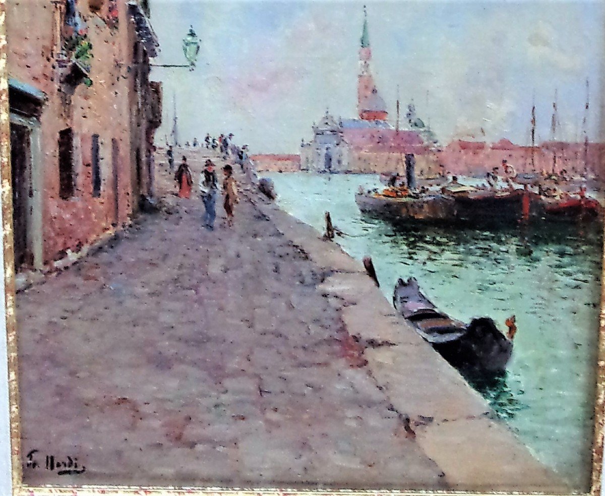 Venice By François Nardi 1861-1936-photo-3
