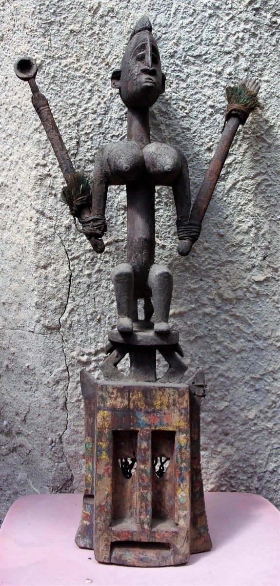 Large Old Sirige Mask - Dogon - Mali