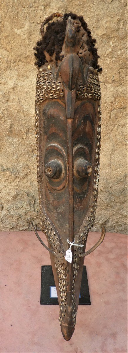 Masque De Danse Ancien Iatmul, Moyen Sépik, Papouasie, Nouvelle-guinée-photo-3