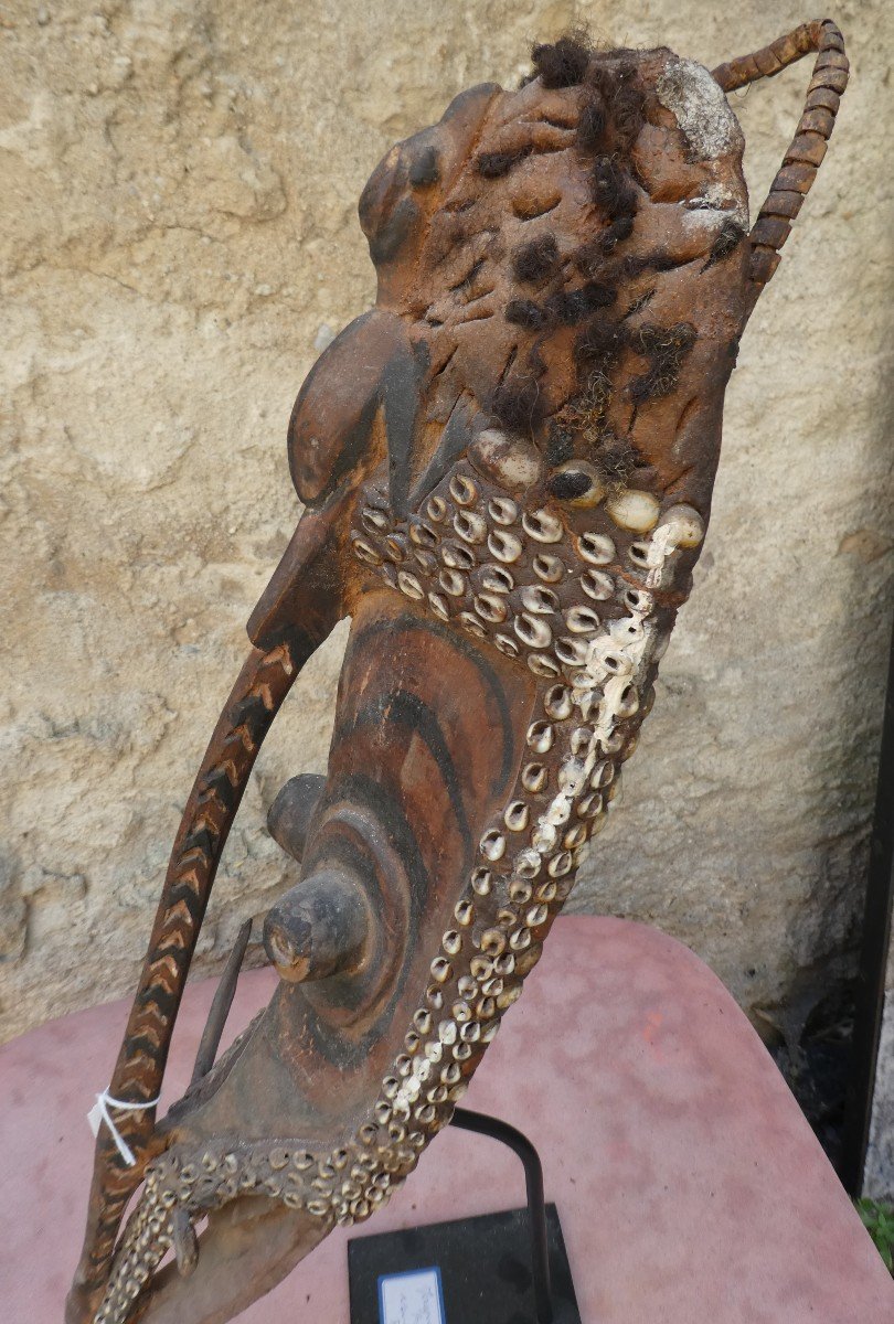 Ancient Iatmul Dance Mask, Middle Sepik, Papua, New Guinea-photo-2