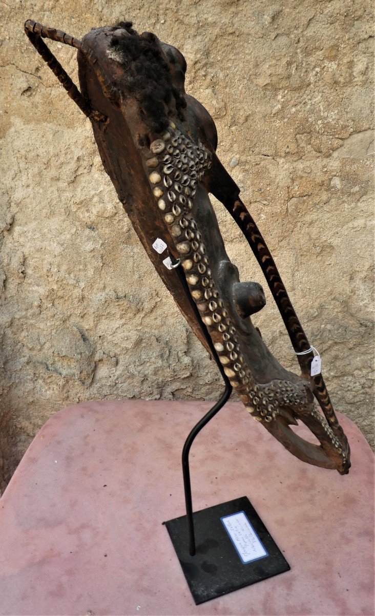 Ancient Iatmul Dance Mask, Middle Sepik, Papua, New Guinea-photo-4