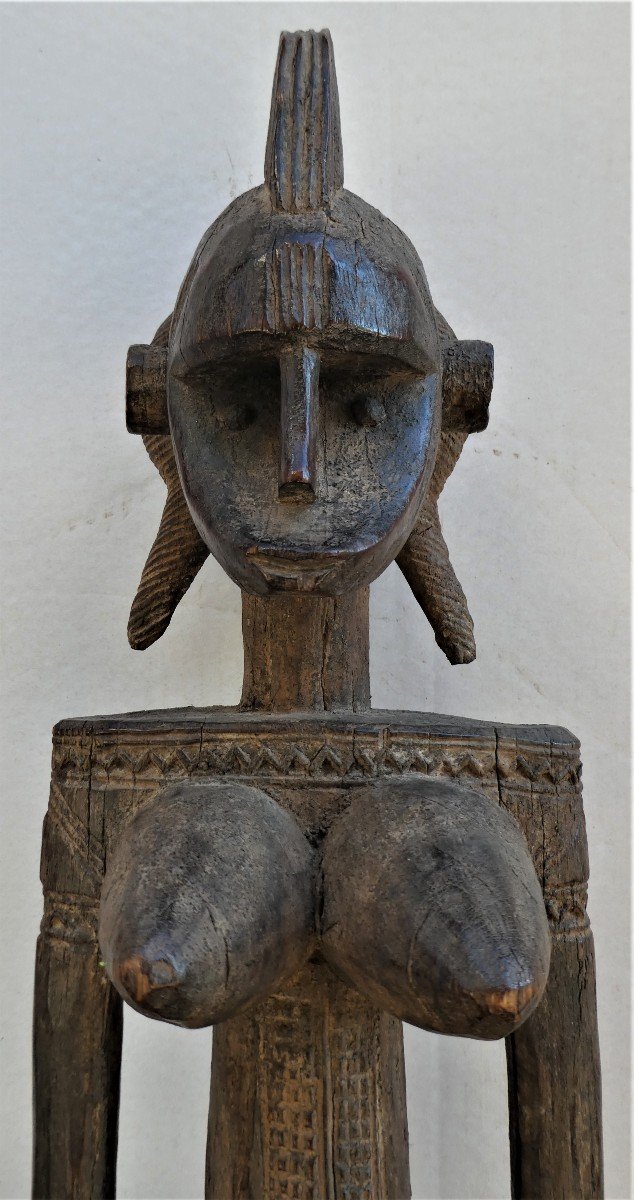 Bambara Queen Mother Of Mali Statue-photo-1