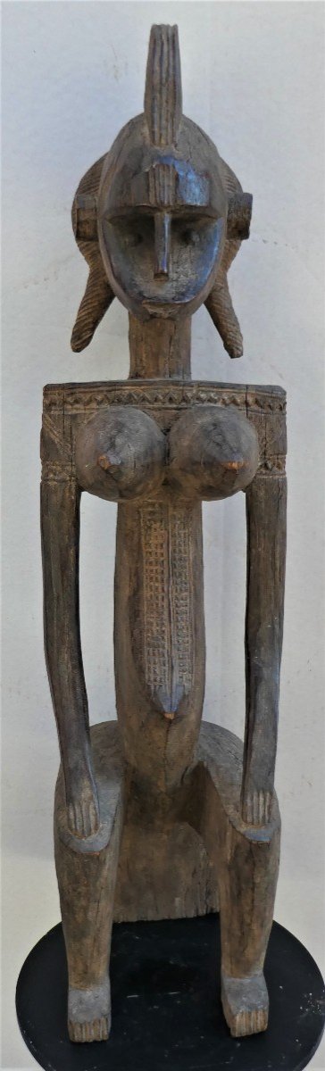 Bambara Queen Mother Of Mali Statue