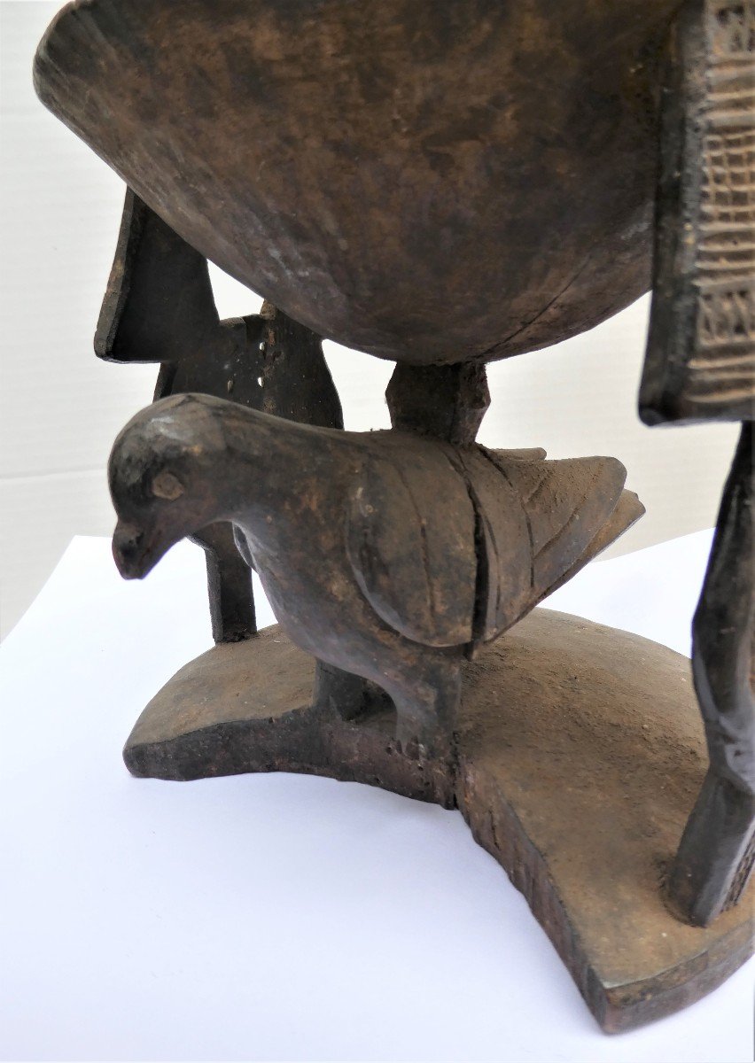 Coupe De Divination Aguere Ifa Des Yoruba Du Nigéria-photo-1
