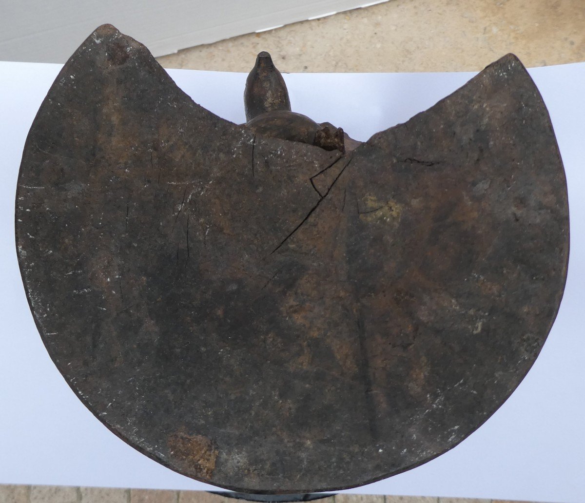 Coupe De Divination Aguere Ifa Des Yoruba Du Nigéria-photo-2
