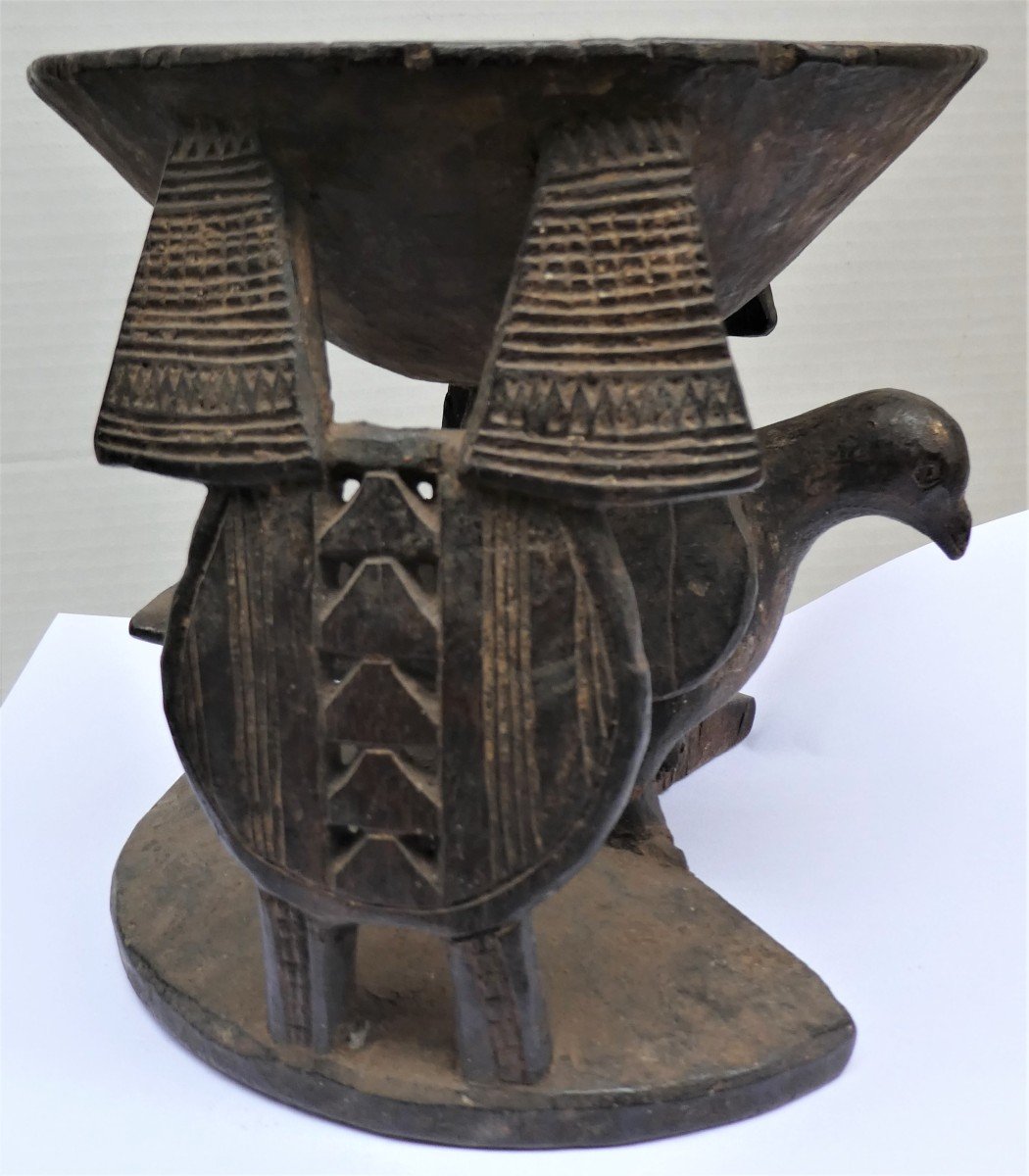 Coupe De Divination Aguere Ifa Des Yoruba Du Nigéria-photo-4