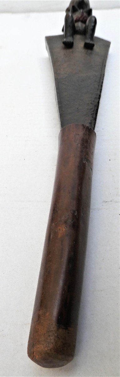 Sceptre Ancien Luba, Shaba Du Congo-photo-1