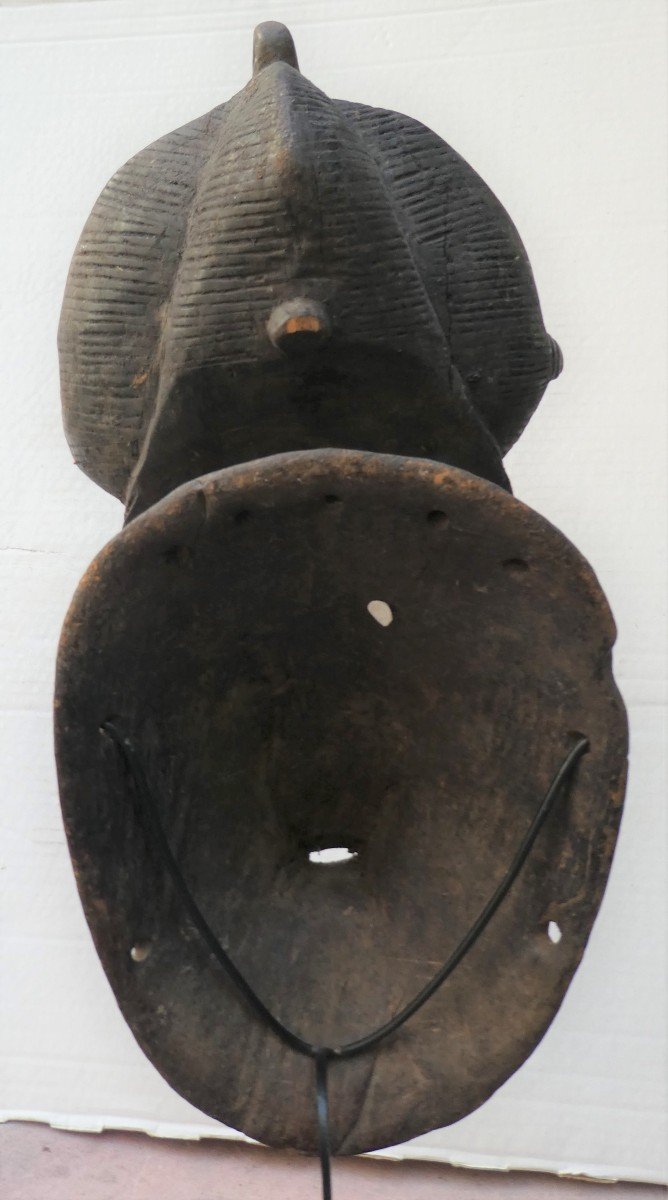 Baoulé Dance Mask From Ivory Coast-photo-3